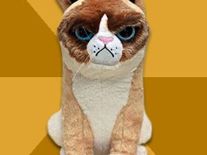 Grumpy Cat Plushie | Million Dollar Gift Ideas