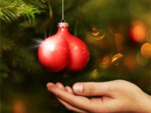Hanging Testicles Tree Ornaments | Million Dollar Gift Ideas