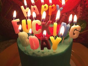 Happy Fucking Birthday Candles | Million Dollar Gift Ideas