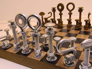 Hardware Chess Set | Million Dollar Gift Ideas