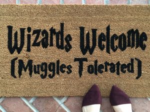 Harry Potter Wizards Welcome Doormat 1