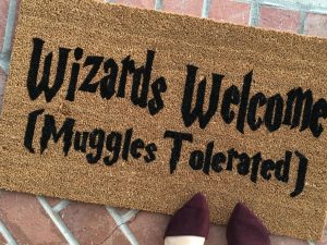 Harry Potter Wizards Welcome Doormat | Million Dollar Gift Ideas