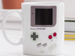 Heat Reactive Game Boy Coffee Mug | Million Dollar Gift Ideas