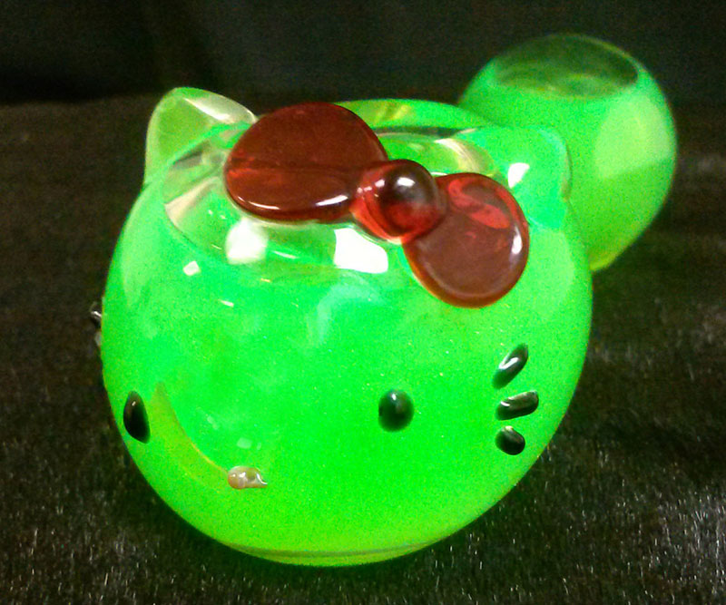 Hello Kitty Glass Pipe