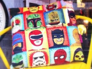 Heroes and Villains Cushion | Million Dollar Gift Ideas