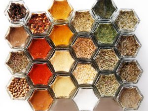Hexagon Glass Magnetic Spice Jars | Million Dollar Gift Ideas