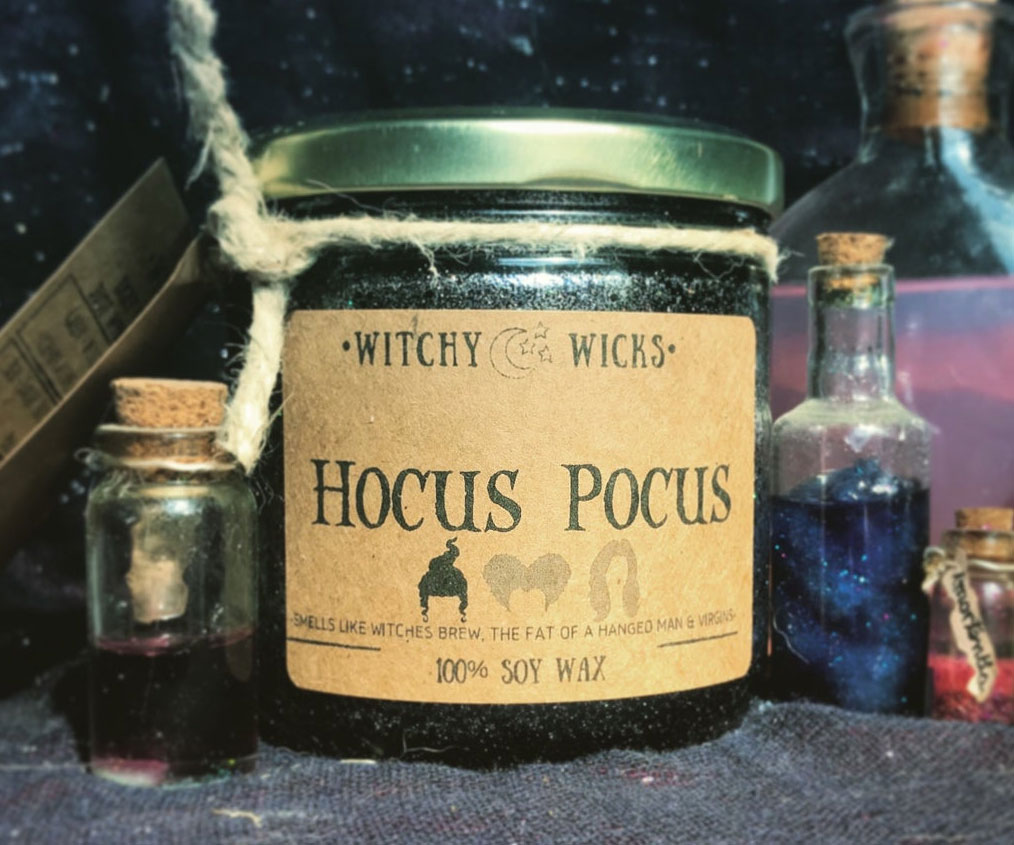 Hocus Pocus Candle 1