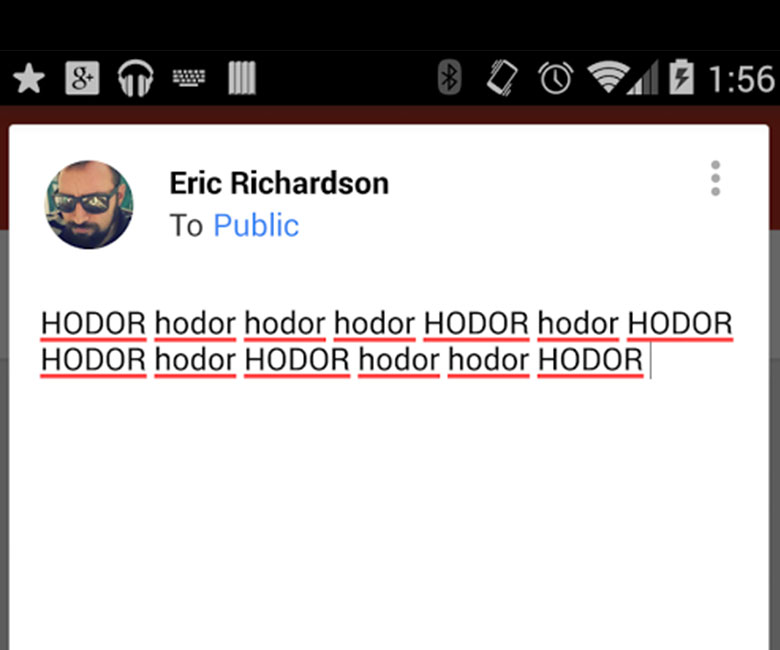 Hodor Keyboard App