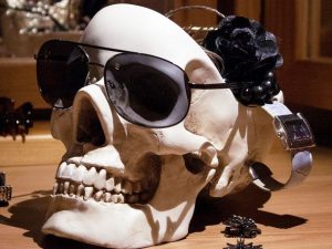 Human Skull Tidy | Million Dollar Gift Ideas