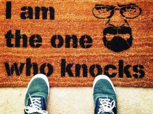 I Am The One Who Knocks Doormat | Million Dollar Gift Ideas