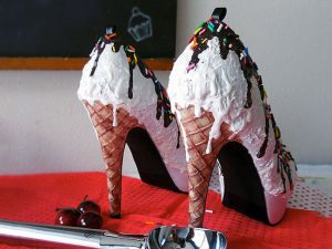 Ice Cream Sundae High Heels 1