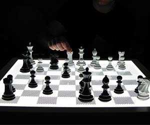 Illuminated Chess Board