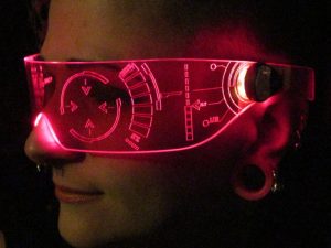 Illuminated Cyber Visors | Million Dollar Gift Ideas