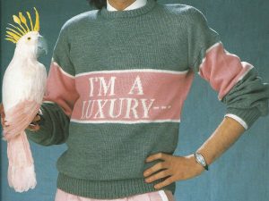 I’m A Luxury Sweater Knitting Pattern | Million Dollar Gift Ideas
