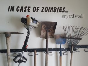 In Case Of Zombies Wall Decal | Million Dollar Gift Ideas