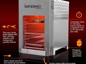 Inferno 1500 Degrees Infrared Grill 1