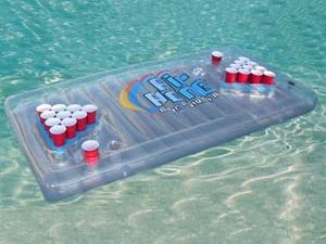 Inflatable Beer Pong Table | Million Dollar Gift Ideas