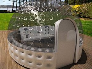 Inflatable Hot Tub Spa Solar Dome | Million Dollar Gift Ideas