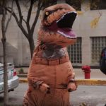 Inflatable T Rex Costume 2
