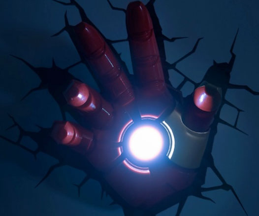 Iron Man 3D Hand Nightlight