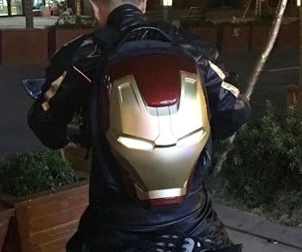 Iron Man 3D LED Backpack