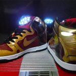 Iron Man Light Up Shoes 1