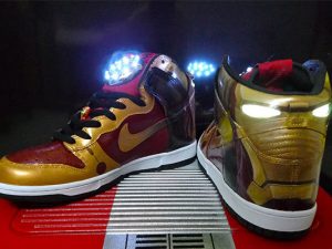 Iron Man Light Up Shoes 1