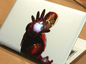 Iron Man Macbook Sticker 1