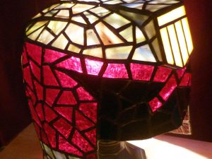 Judge Dredd Stained Glass Lamp | Million Dollar Gift Ideas