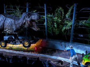 Jurassic Park T-Rex Attack Diorama | Million Dollar Gift Ideas