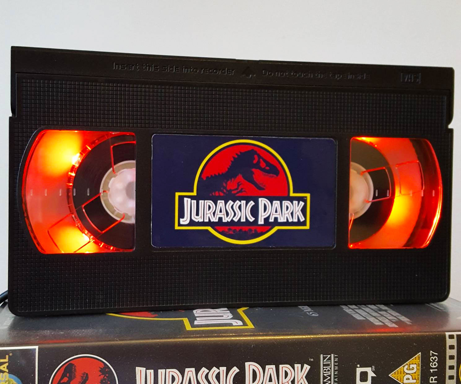 Jurassic Park VHS Lamp