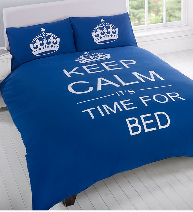Keep Calm Bedspread 1