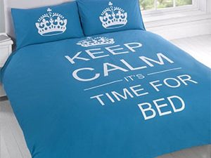 Keep Calm Bedspread | Million Dollar Gift Ideas