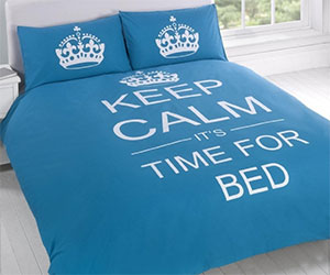 Keep Calm Bedspread