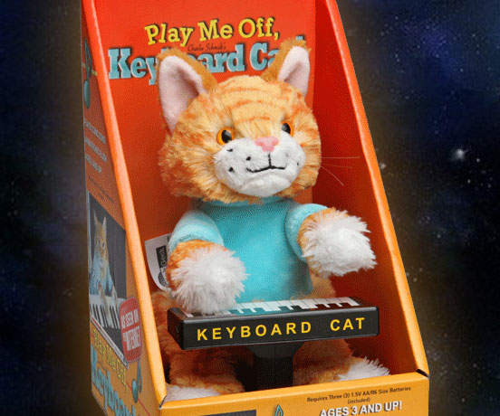 Keyboard Cat Animatronic Plushie