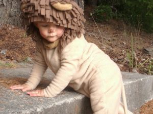 Kids Lion Costume 1