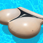 Kim Kardashian’s Ass Pool Float
