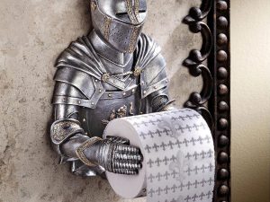 Knight Toilet Paper Holder | Million Dollar Gift Ideas