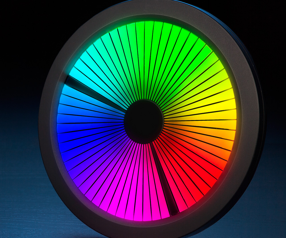 LED Color Spectrum Clock