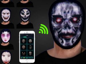 LED Programmable Face Mask | Million Dollar Gift Ideas