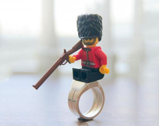 Lego Brick Ring 1
