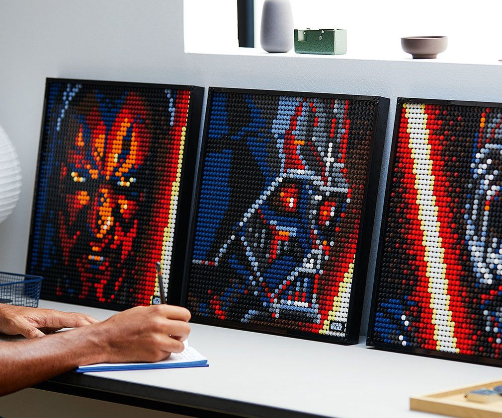 LEGO Building Art Posters