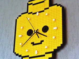 LEGO Head Wall Clock | Million Dollar Gift Ideas
