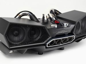 Lamborghini Exhaust Docking Speaker | Million Dollar Gift Ideas