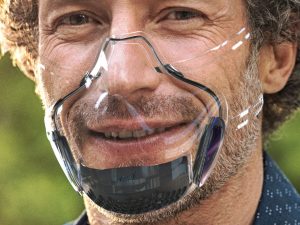 Leaf Transparent Face Mask | Million Dollar Gift Ideas
