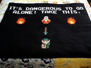 Legend Of Zelda Blanket | Million Dollar Gift Ideas
