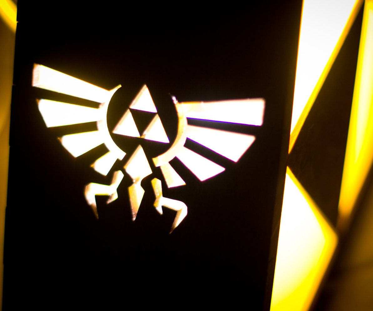 Legend Of Zelda Triforce Lamp 2