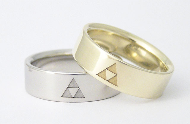 Legend Of Zelda Wedding Rings 1