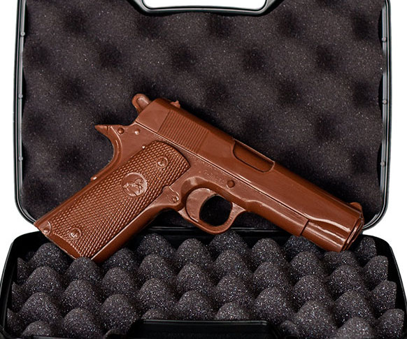 Life Size Chocolate Gun