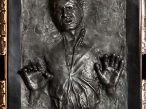 Life Size Han Solo Frozen In Carbonite 1